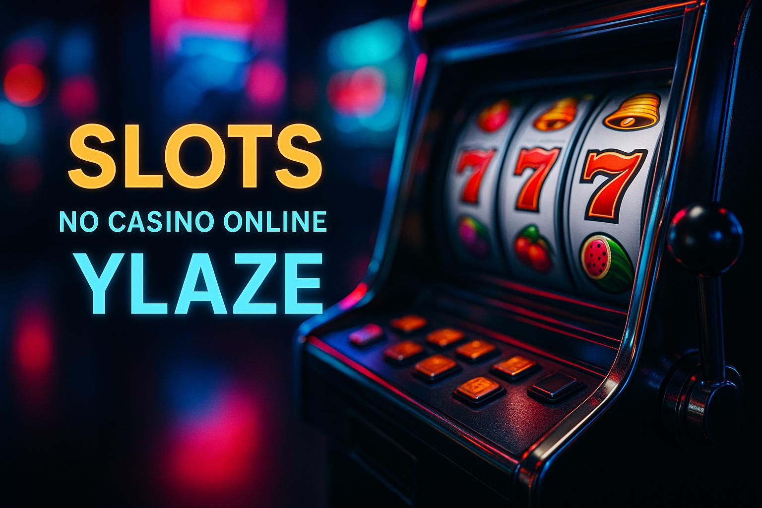Explore o mundo das slot machines no YLAZE Casino